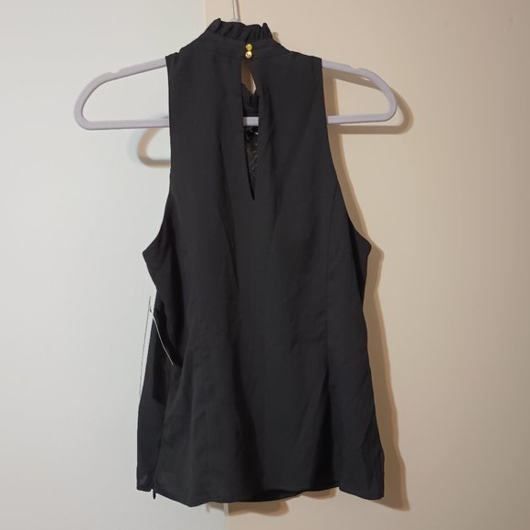 NWT ~ XOXO Black Tank Top - Picture 3 of 4